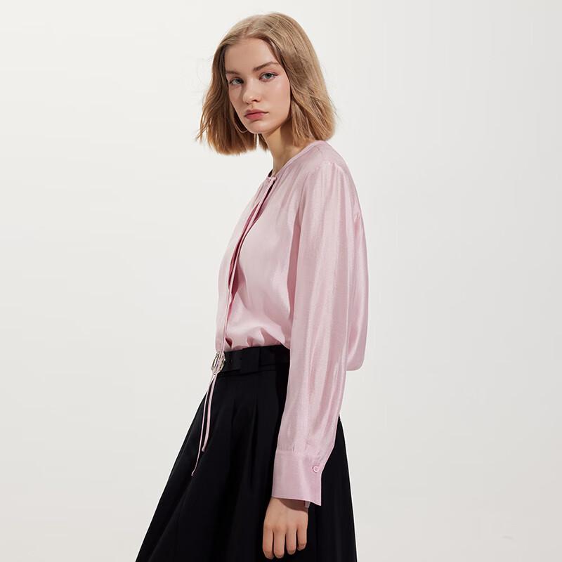 Tatu Women s Long-Sleeve Lightweight Blouse M