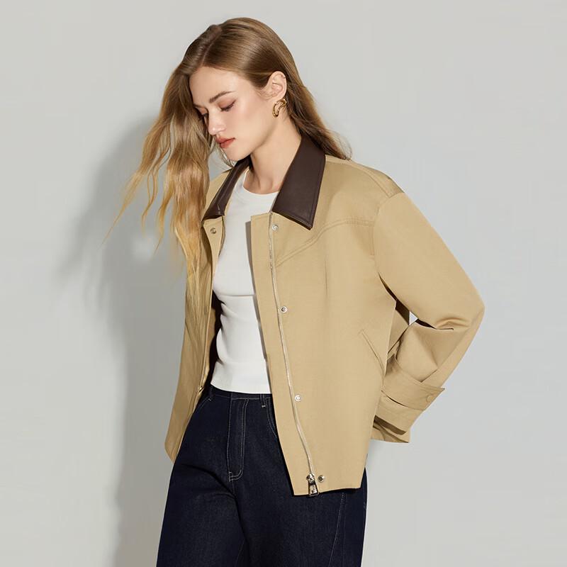 Женская куртка-коммутер TaTu с комбинированным дизайном S